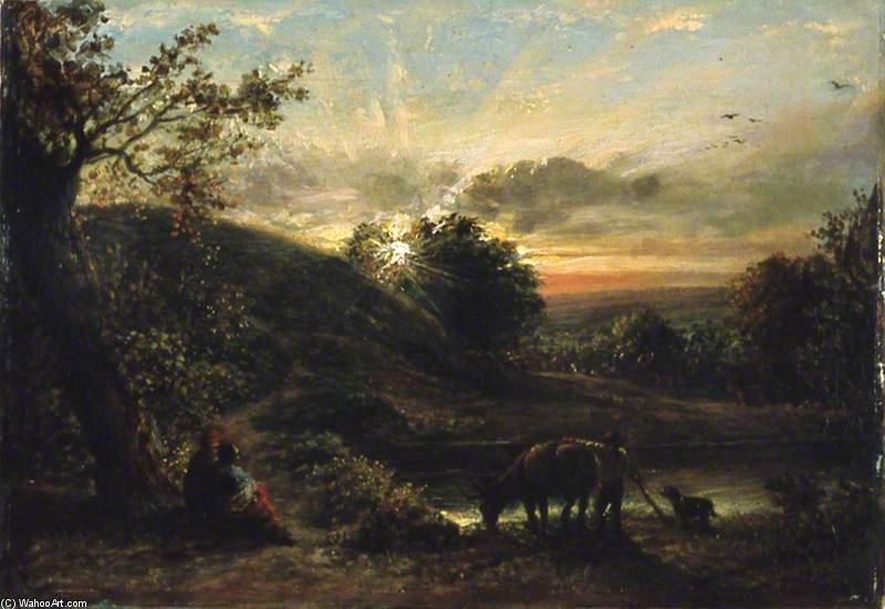 Landscape In Surrey — John Linnell