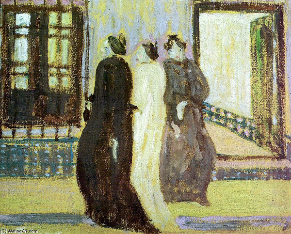 Las Vecinas — Pedro Figari