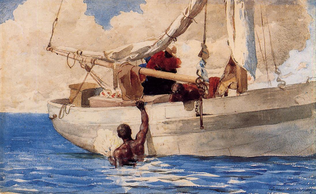 I Subacquei Corallini — Winslow Homer