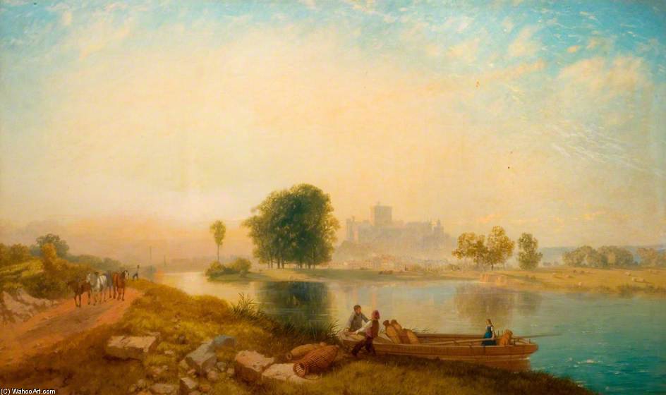 Windsor Castle, Morning — James Baker Pyne