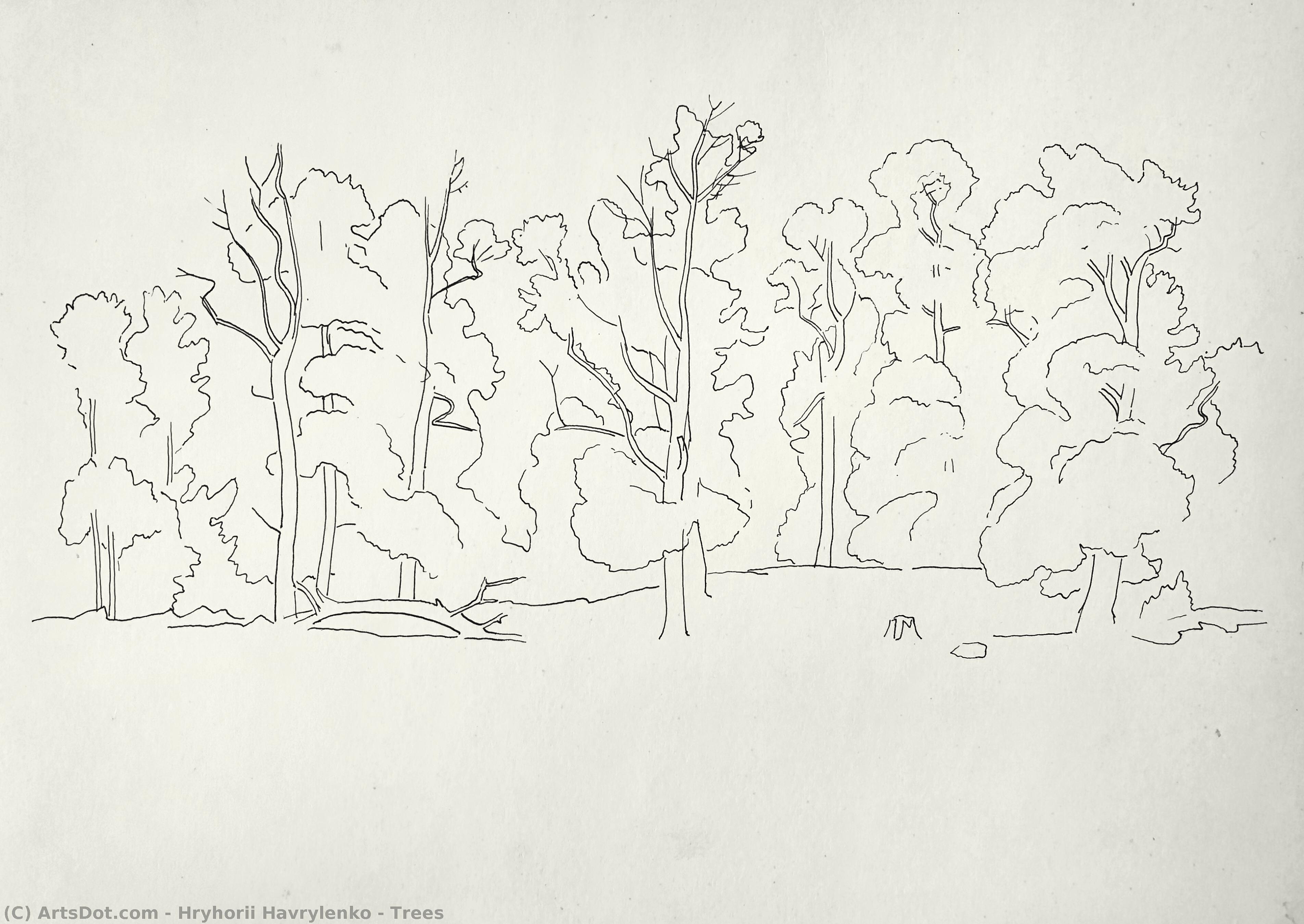 Trees — Hryhorii Havrylenko