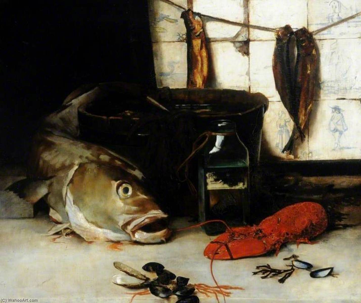 Codfish And Herrings — Frederick William Elwell