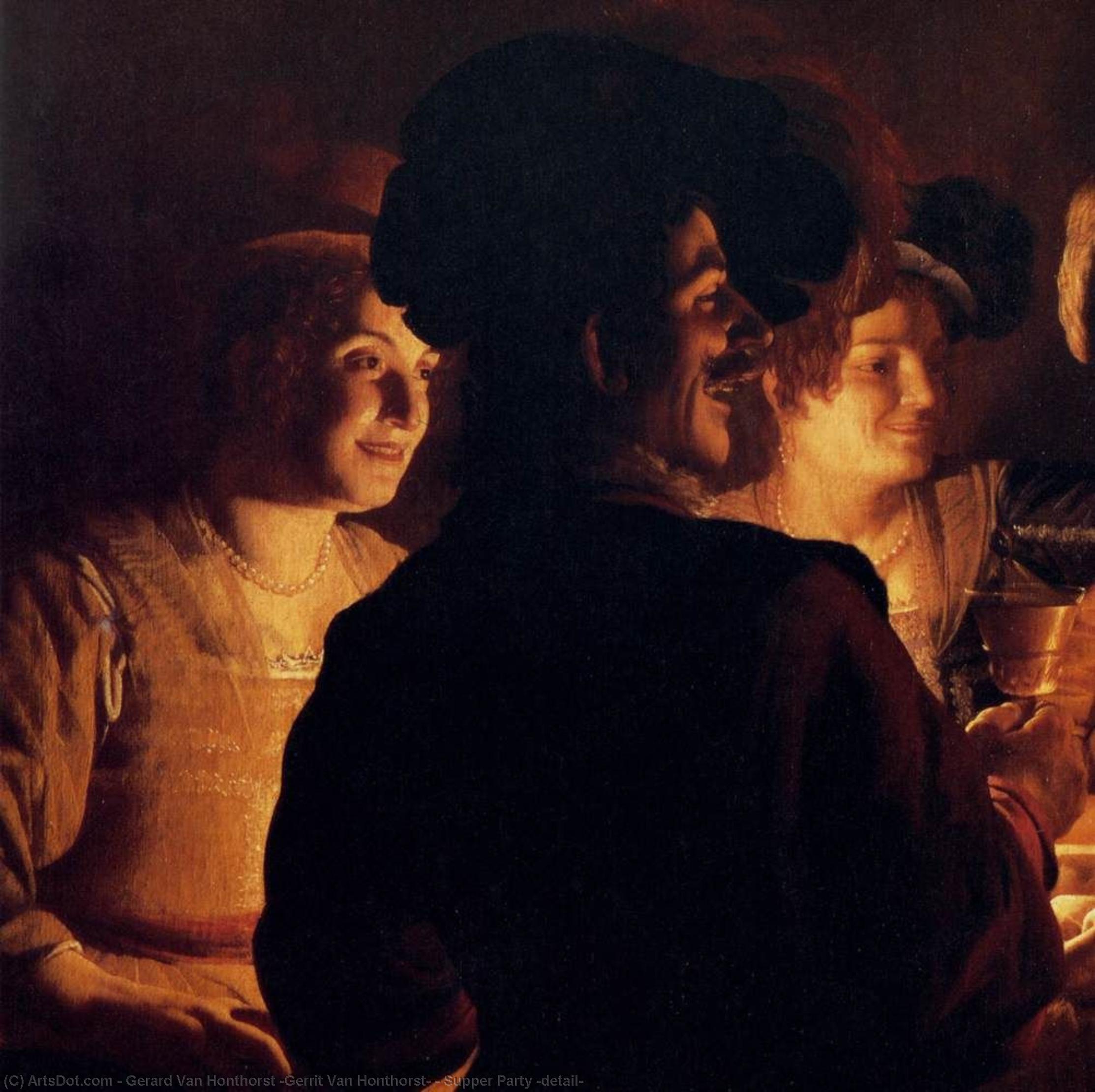 Cena — Gerard Van Honthorst