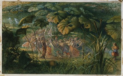 Fairy Dance In A Clearing — Richard Doyle