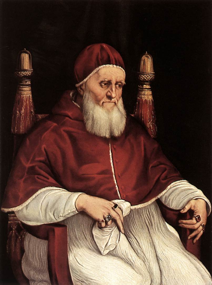 Portrait De Jules Ii - Florence — Raphaël