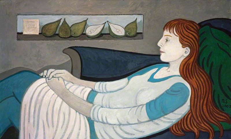 Anna Contemplating 'pear' — Margot Sandeman