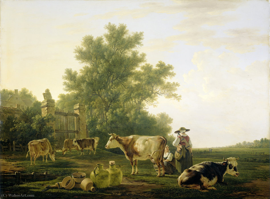 Milking Time — Jacob Van Strij