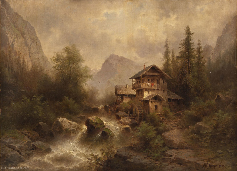 Mill On The Mountain — Albert Rieger