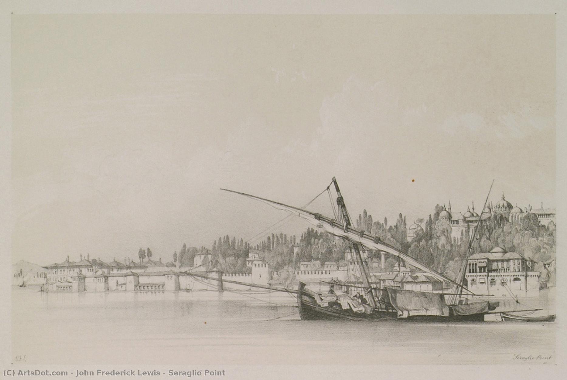 Seraglio Point — Džon Frederik Luis