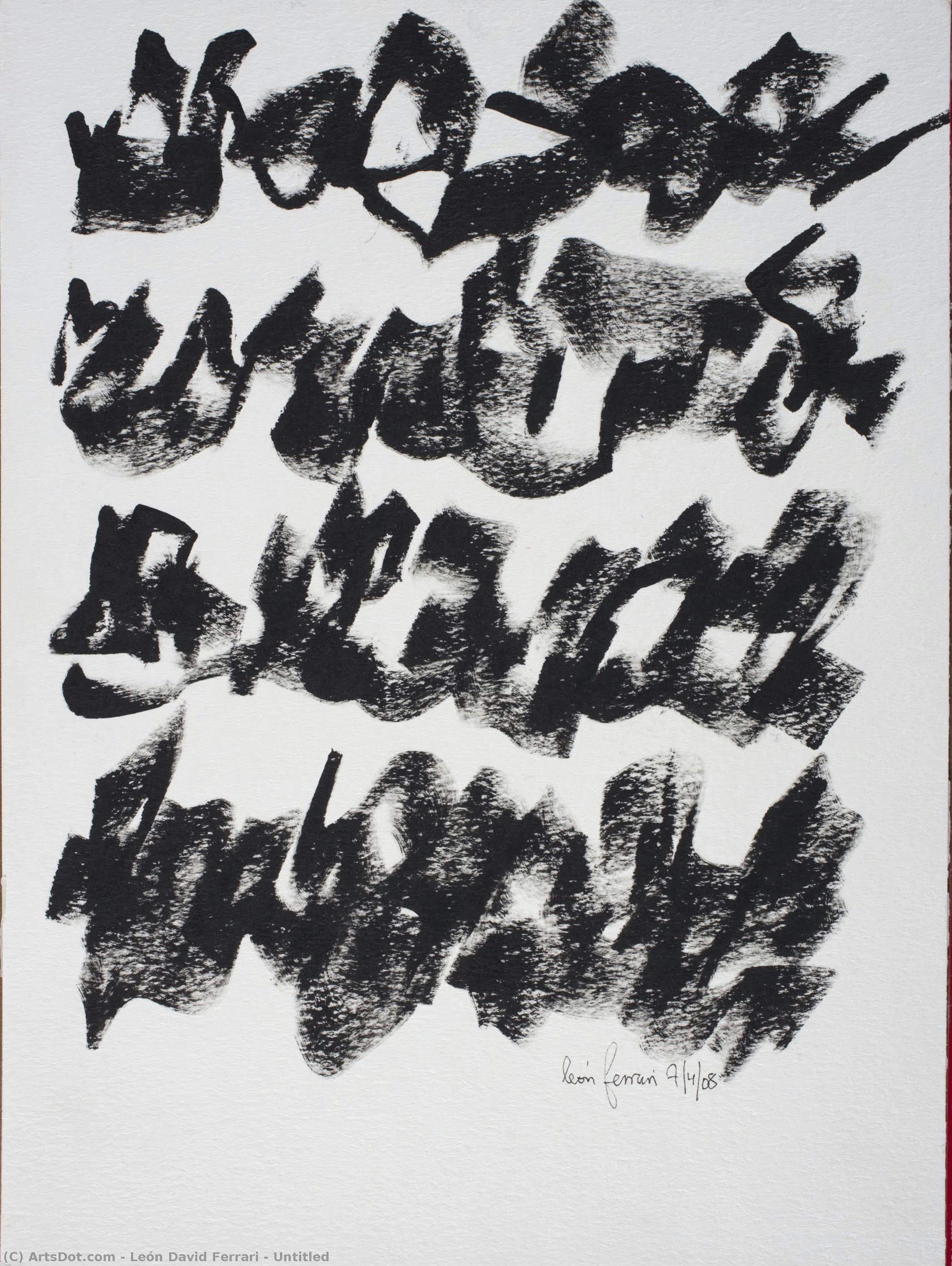 Untitled — León David Ferrari