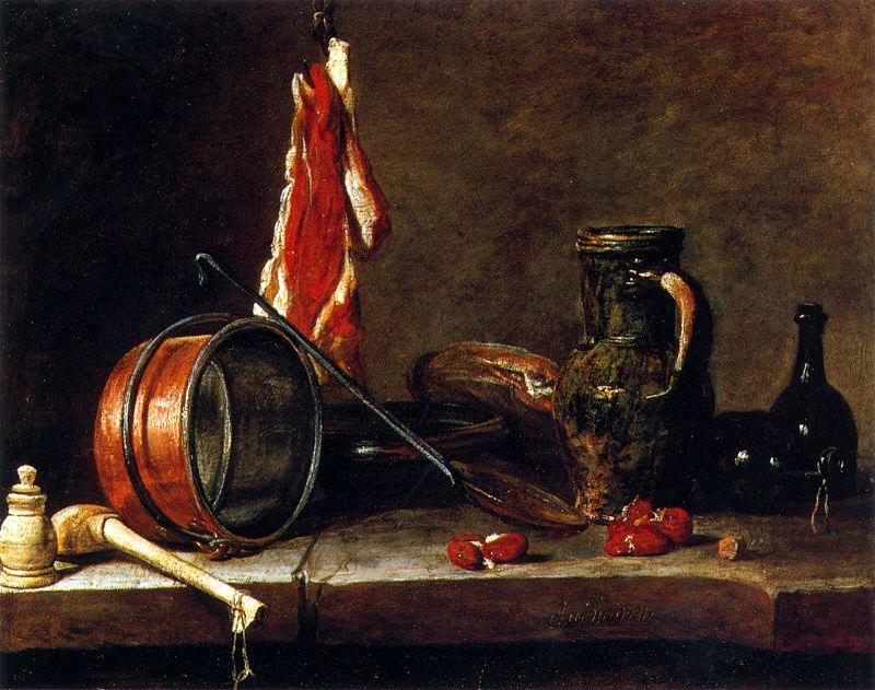 Menu De Gras — Jean-baptiste-siméon Chardin