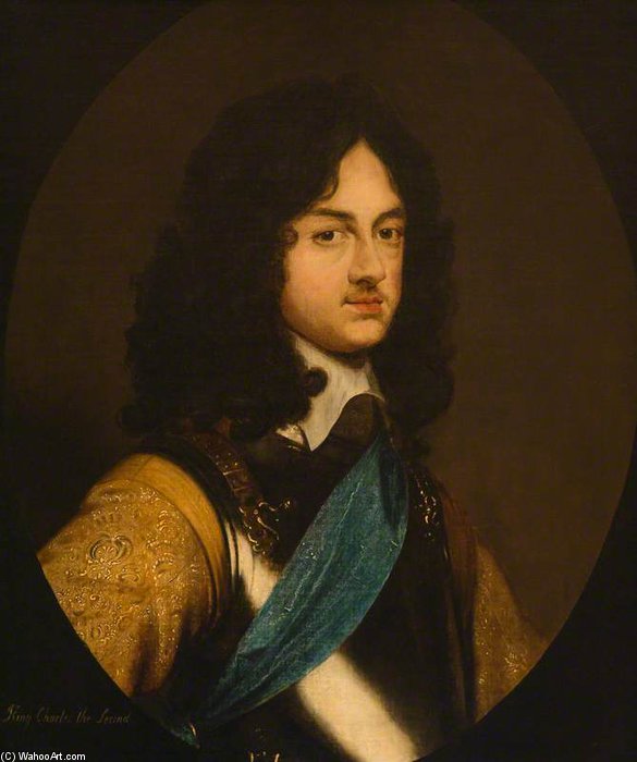 Charles Ii — Adriaen Hanneman