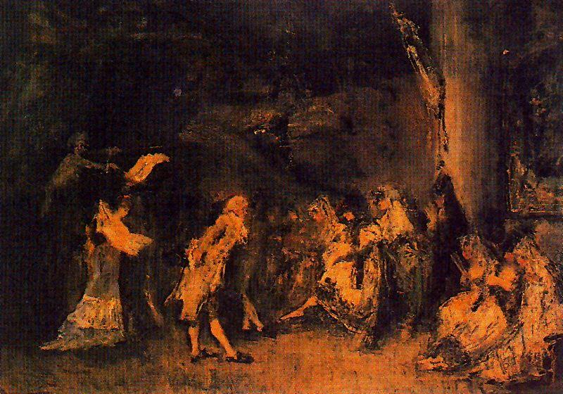 The Minue — José Villegas Cordero