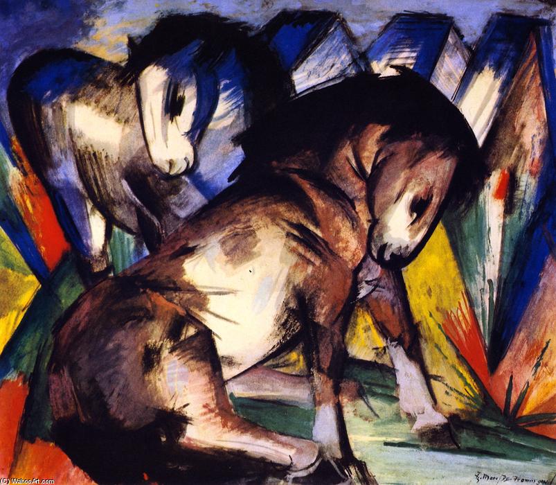 Two Horses — Франц Марк