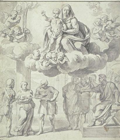 Martyre De Sainte Agathe — Philippe De Champaigne
