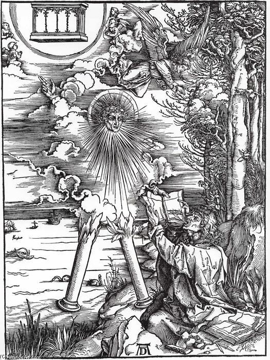 St. John Devouring The Book From The 'apocalypse' — Albrecht Dürer