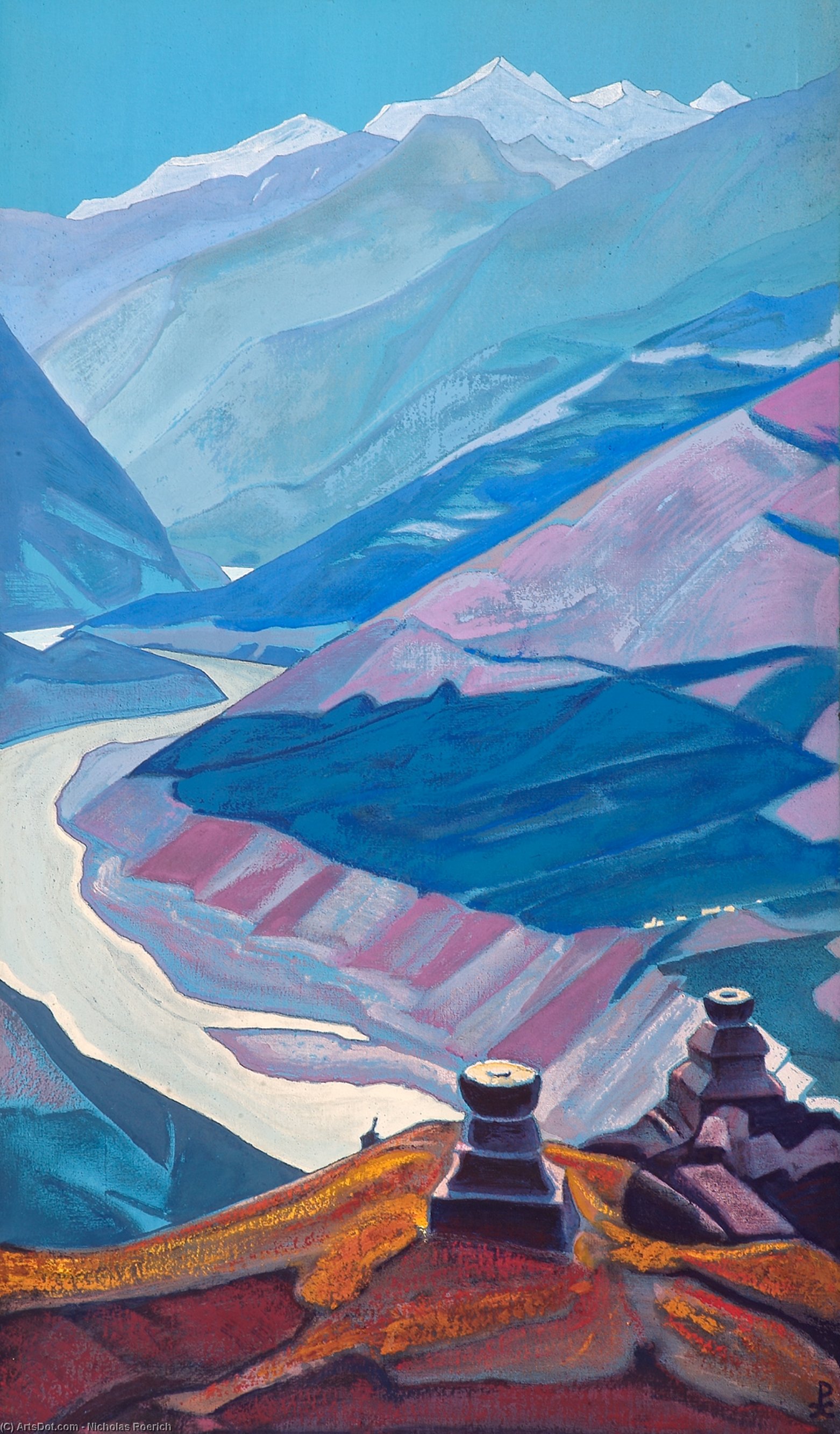 Chandra-bhaga (pfad Nach Triloknath) — Nikolai Konstantinowitsch Roerich