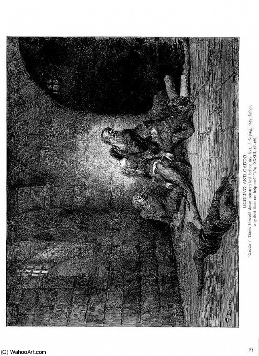 Ugolino A Gaddo — Gustave Doré