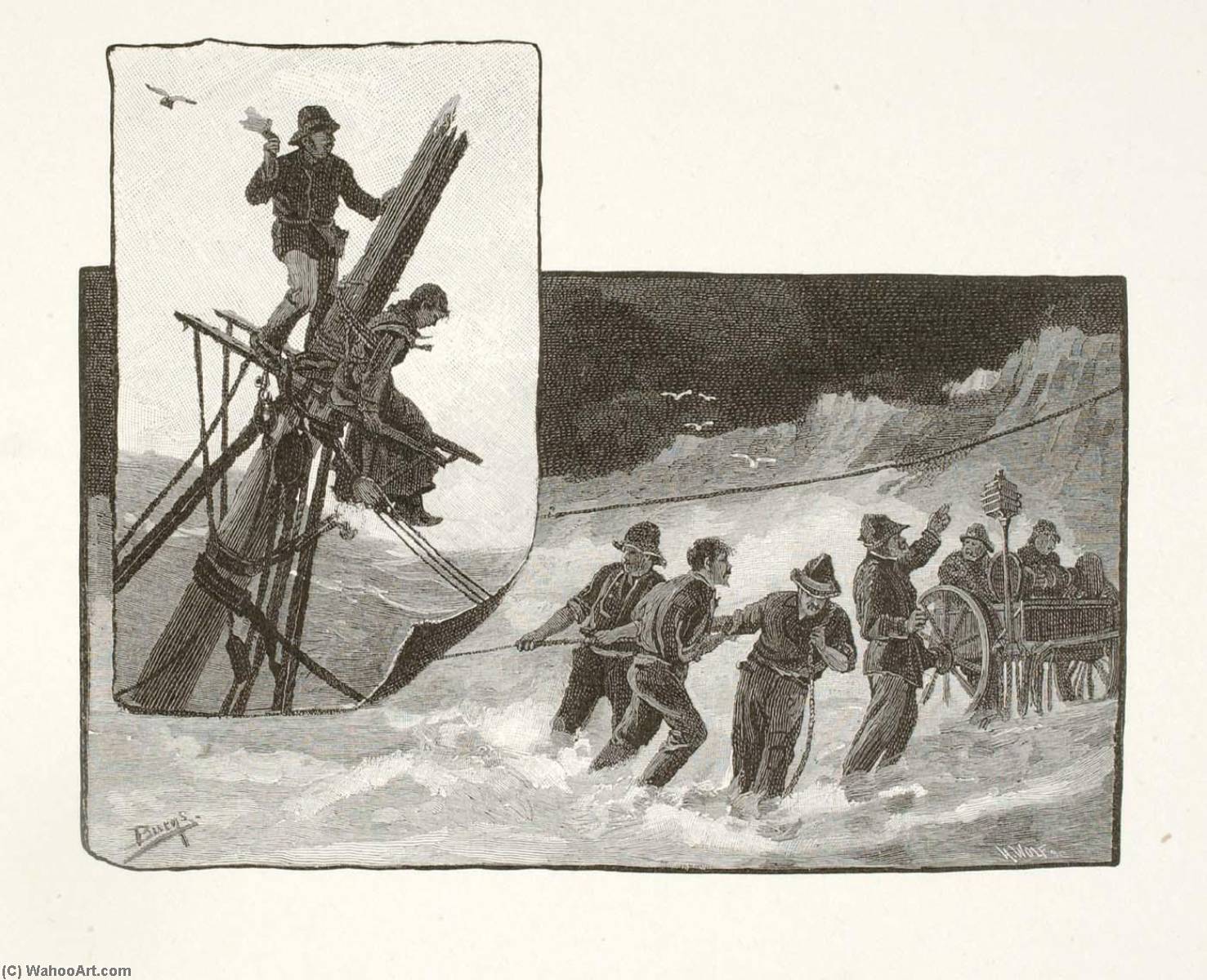 Off To A Wreck — Henry Wolf