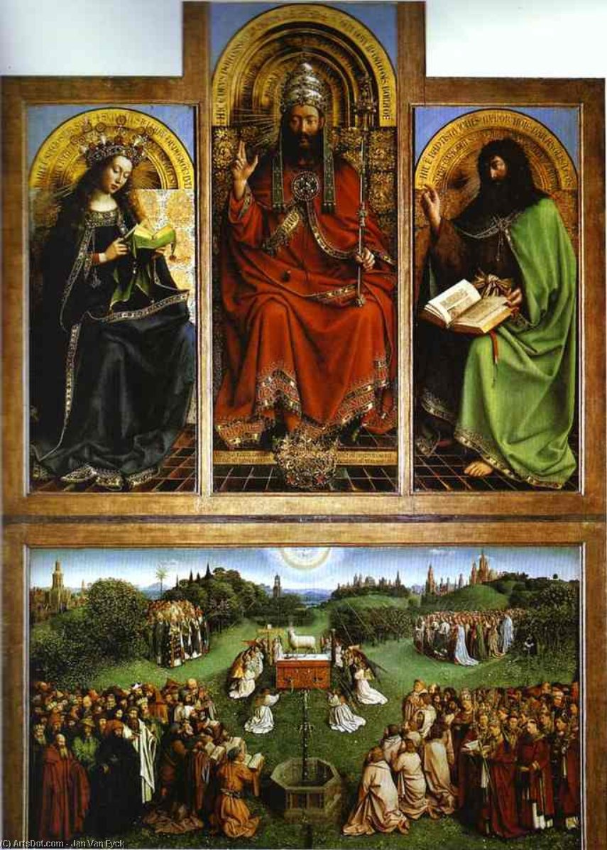 God The Father — Jan Van Eyck