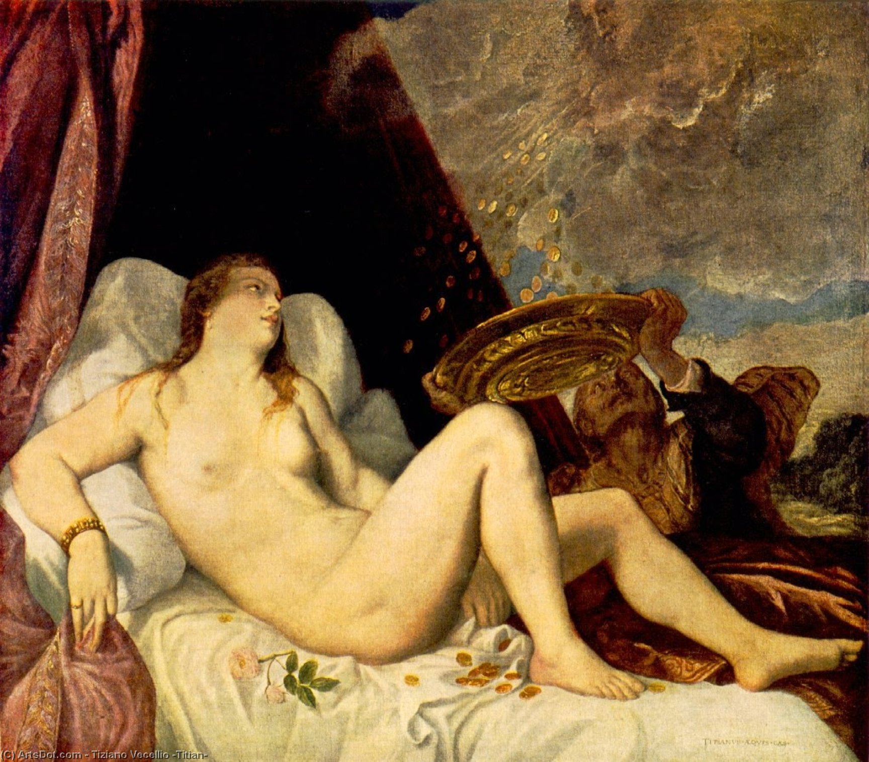 Danae, Wien — Titian
