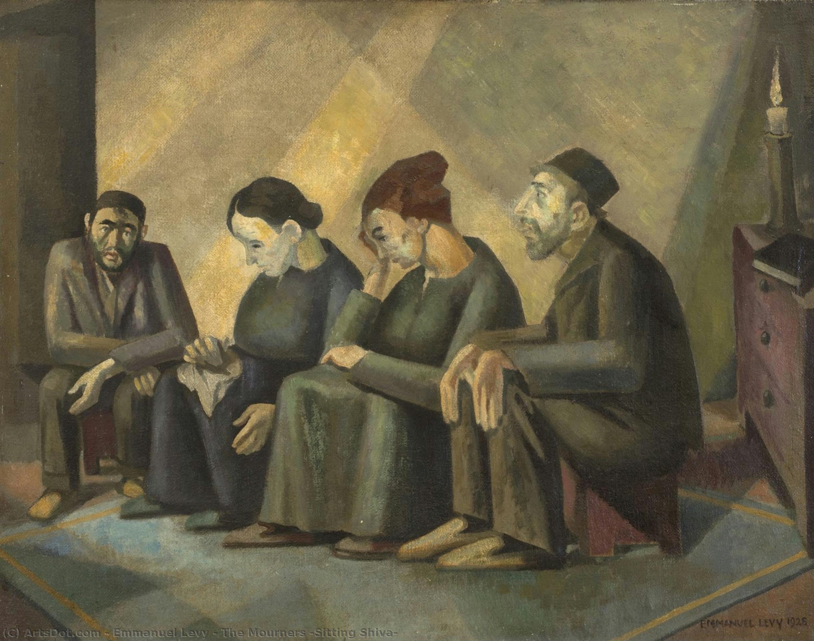 The Mourners (sitting Shiva) — Emmanuel Levy