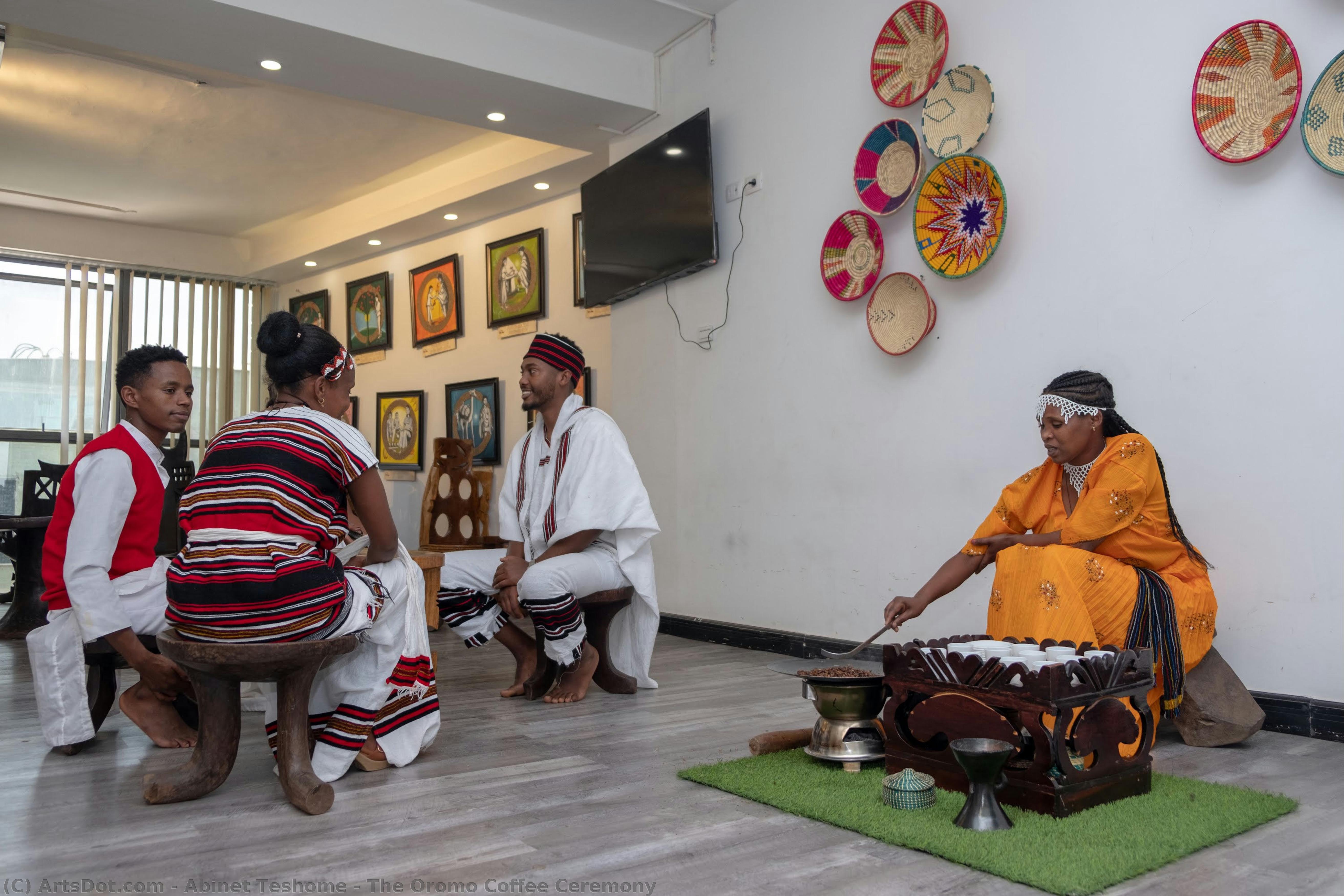 The Oromo Coffee Ceremony — Abinet Teshome