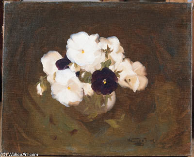 White And Purple Violas — James Stuart Park