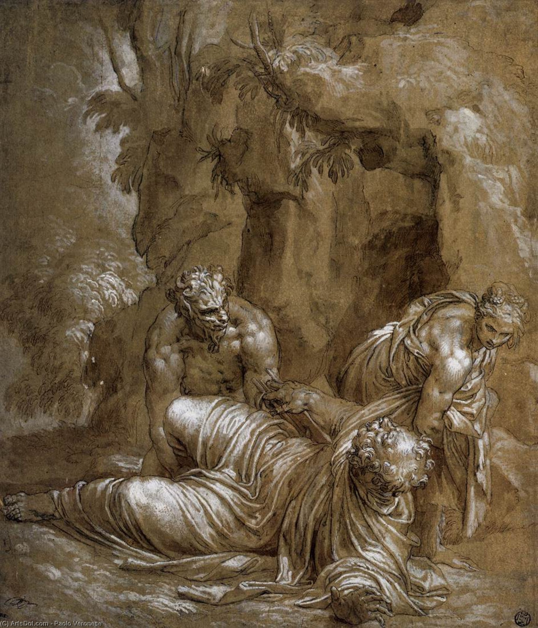 Temptation Of St. Anthony — Paolo Veronese