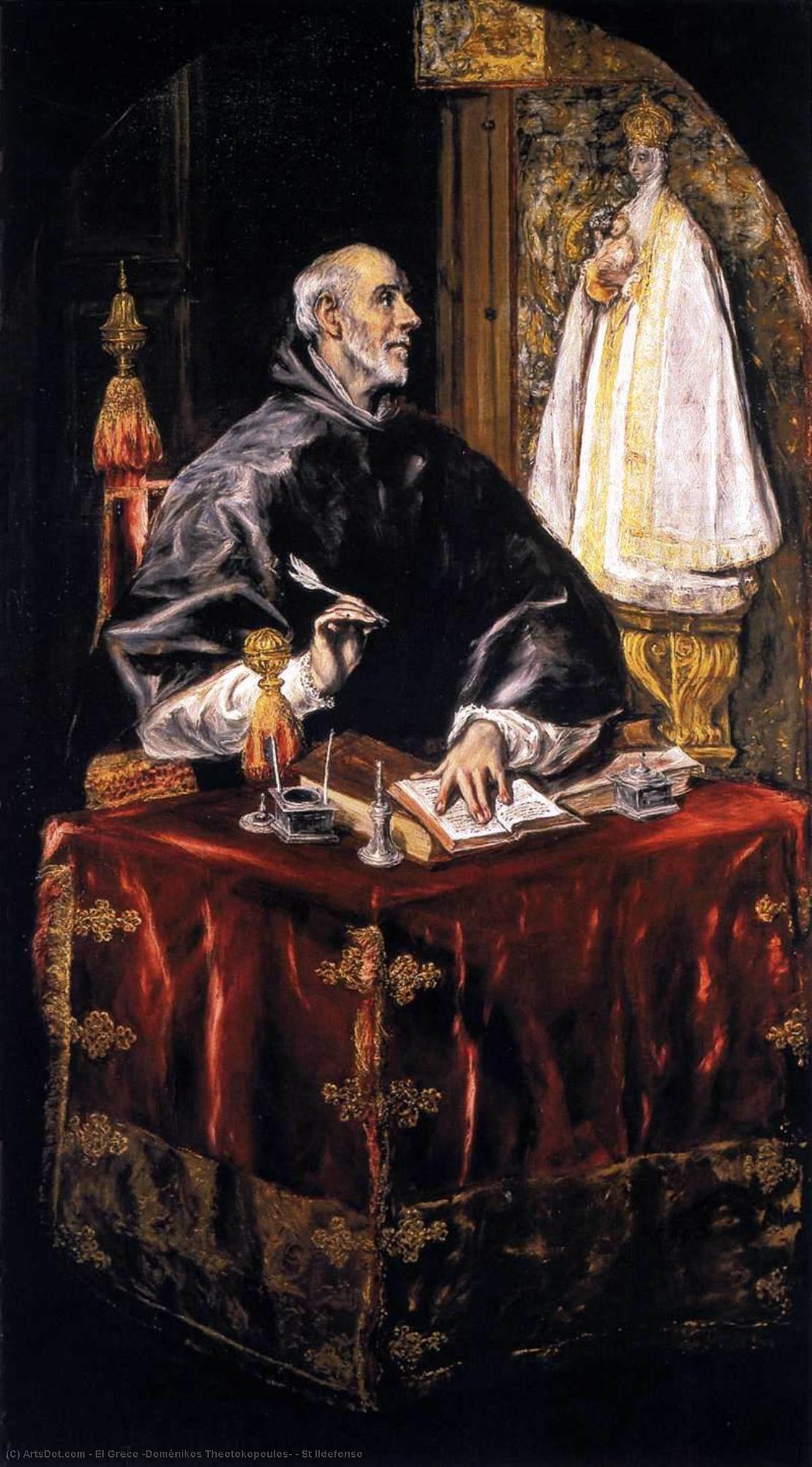 St Ildefonso — 엘 그레코