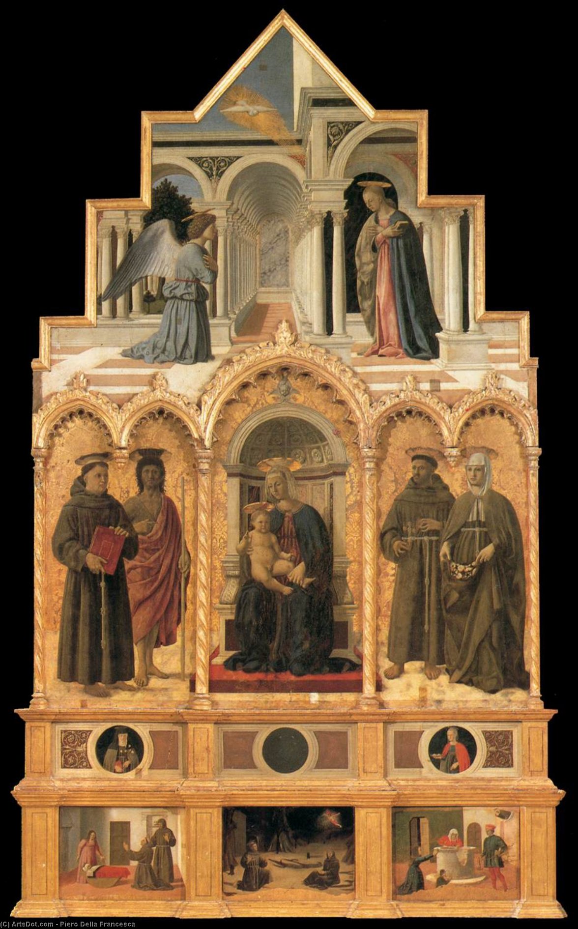 Het Polyptychon Van Sint Antonius — Piero Della Francesca