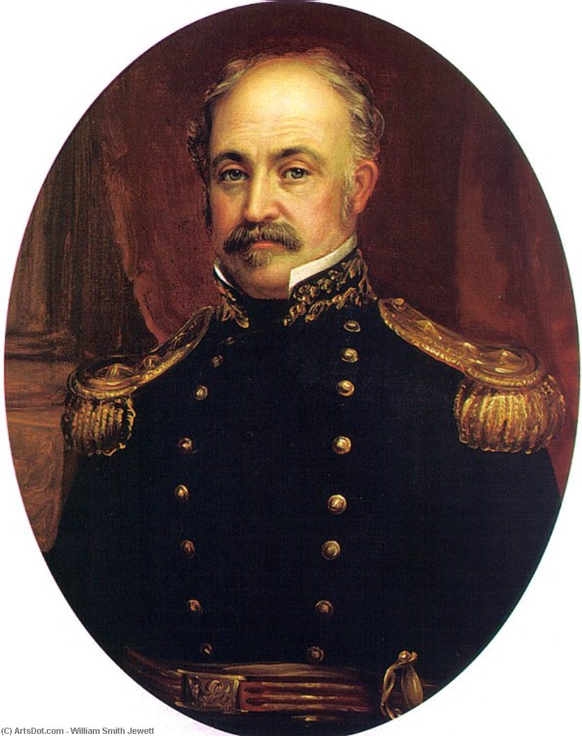 Portrait Of General John A. Sutter — William Smith Jewett