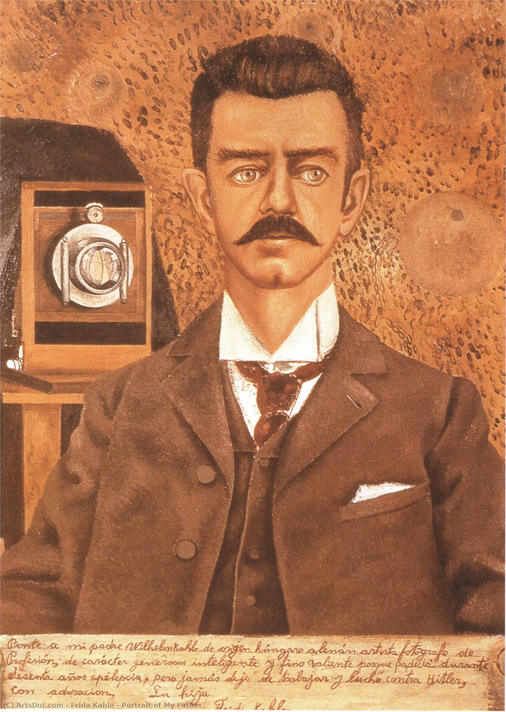Portret Ojca Wilhelm Kahlo — Frida Kahlo