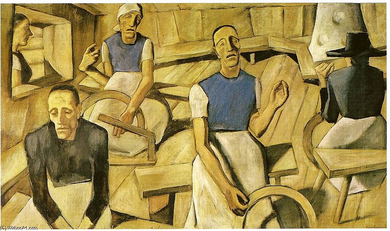War-women — Albin Egger Lienz