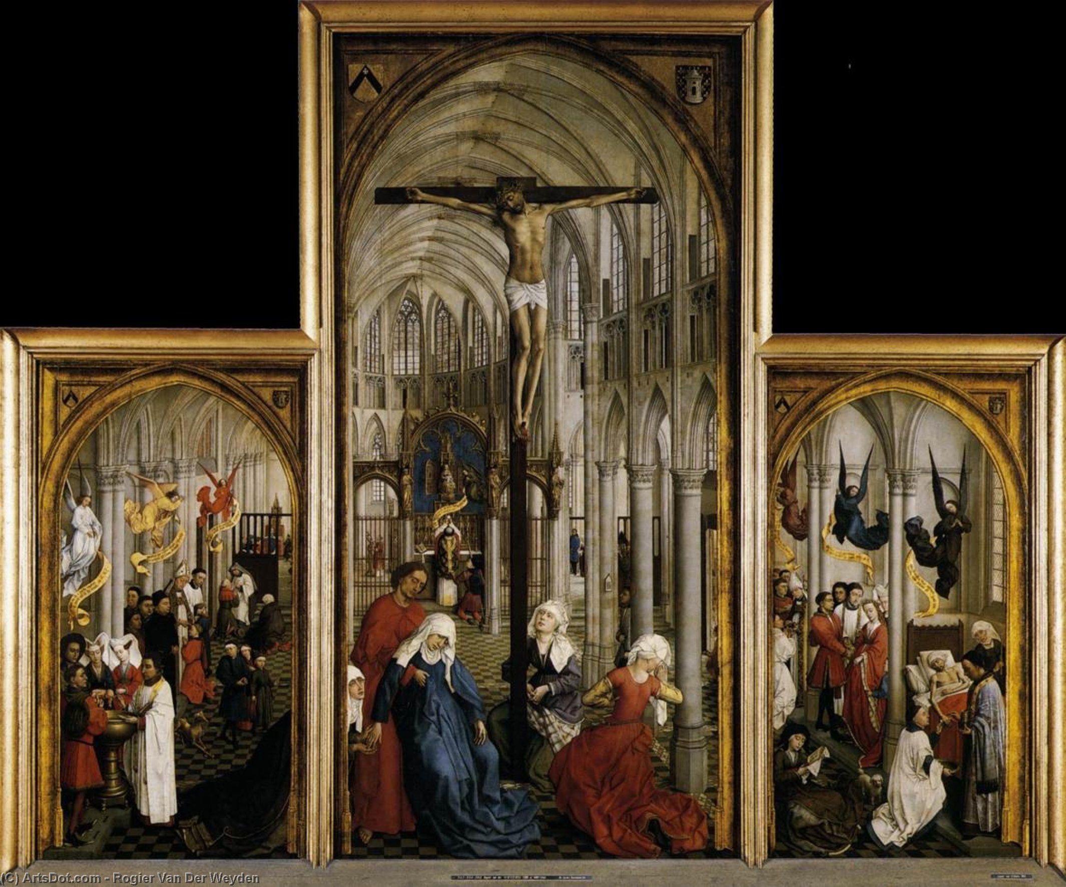 Seven Sacraments Altarpiece — Rogier Van Der Weyden