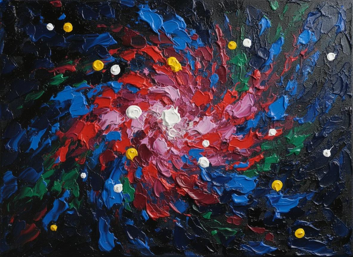 Celestial Genesis: An Explosion Of Primal Light — Léa Masson
