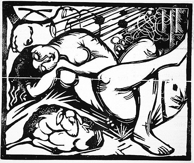 Sleeping Shepherdness — フランツ・マルク