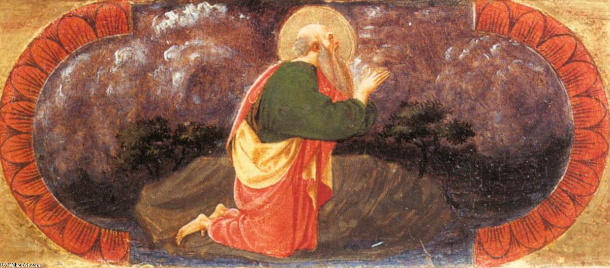 St John On Patmos (quarate Predella) — Paolo Uccello