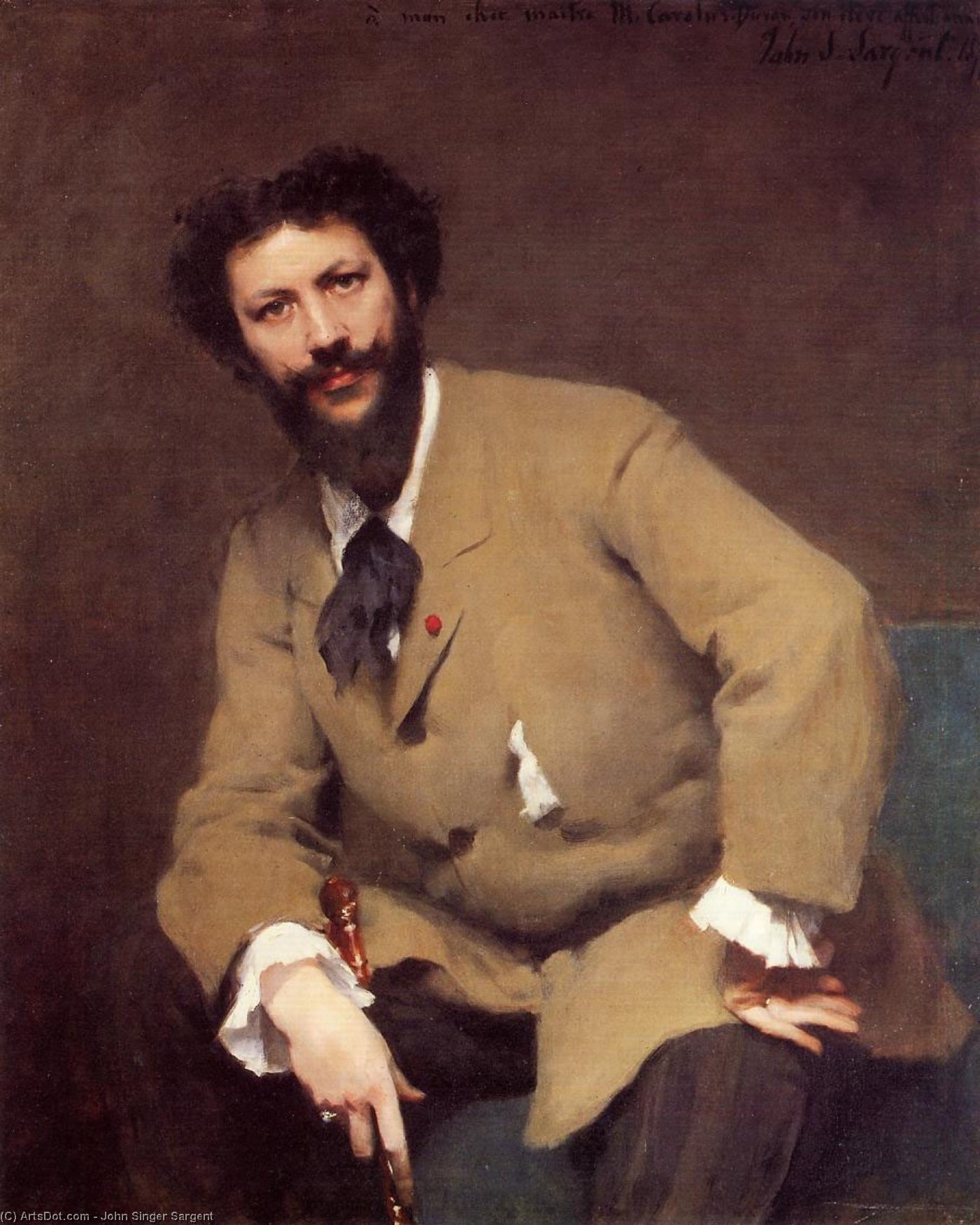 Portrait Of Carolus-duran — John Singer Sargent