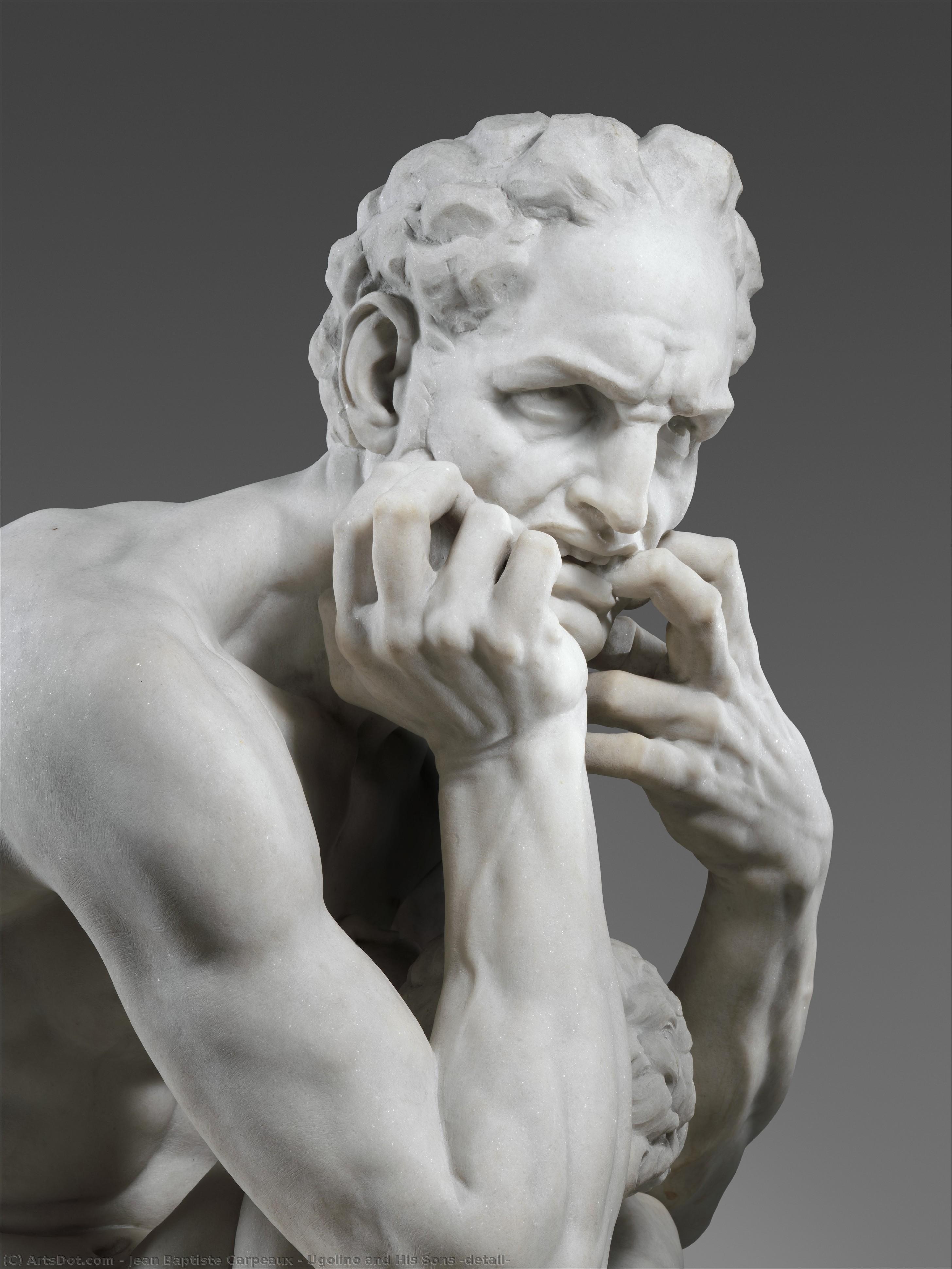 Ugolino And His Sons (detail) — Jean-baptiste Carpeaux