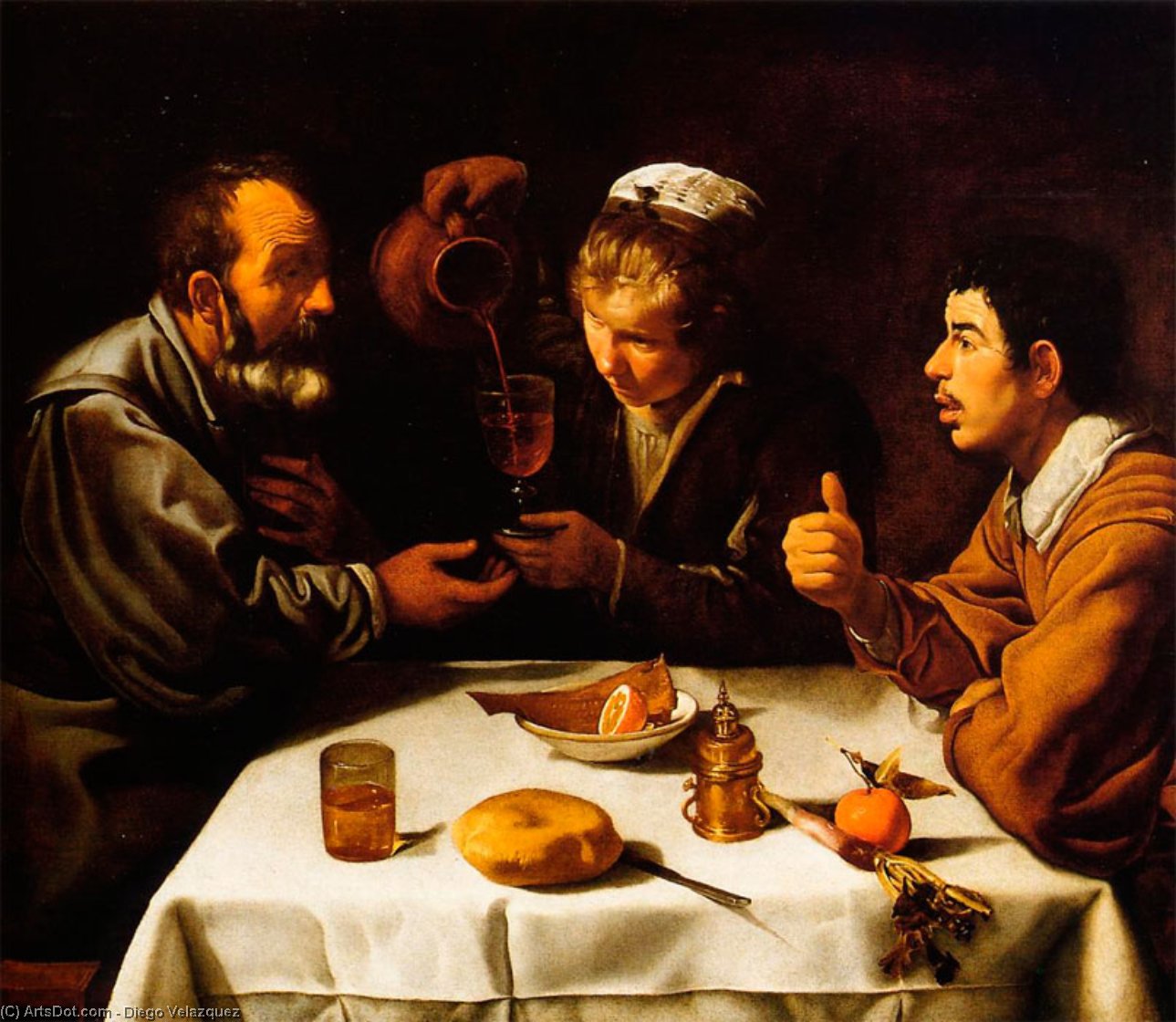 The Lunch — Diego Velázquez