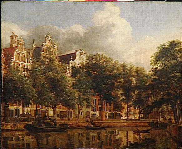 Le Herengracht À Amsterdam — Jan Van Der Heyden