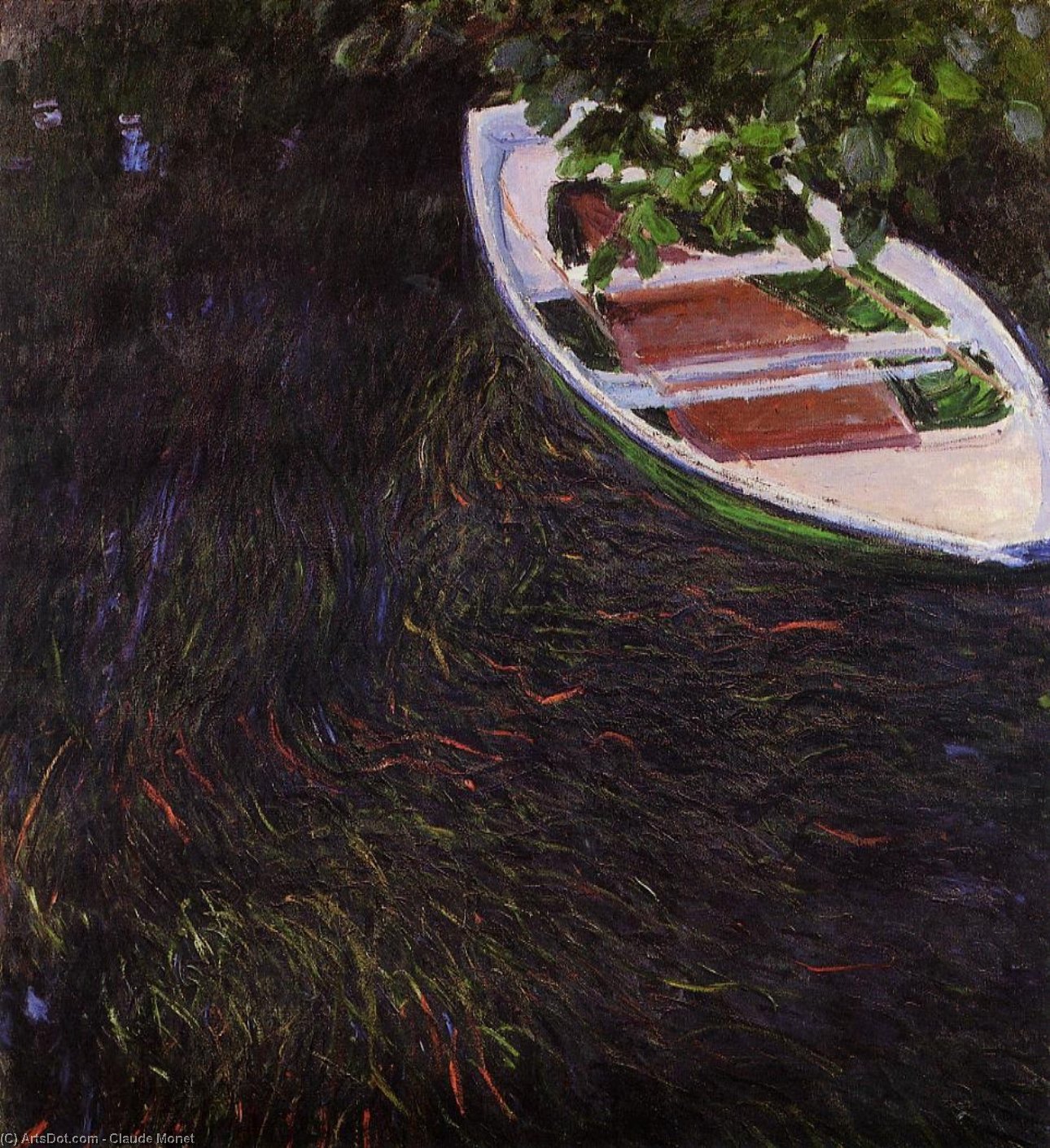 De Roeboot — Claude Monet