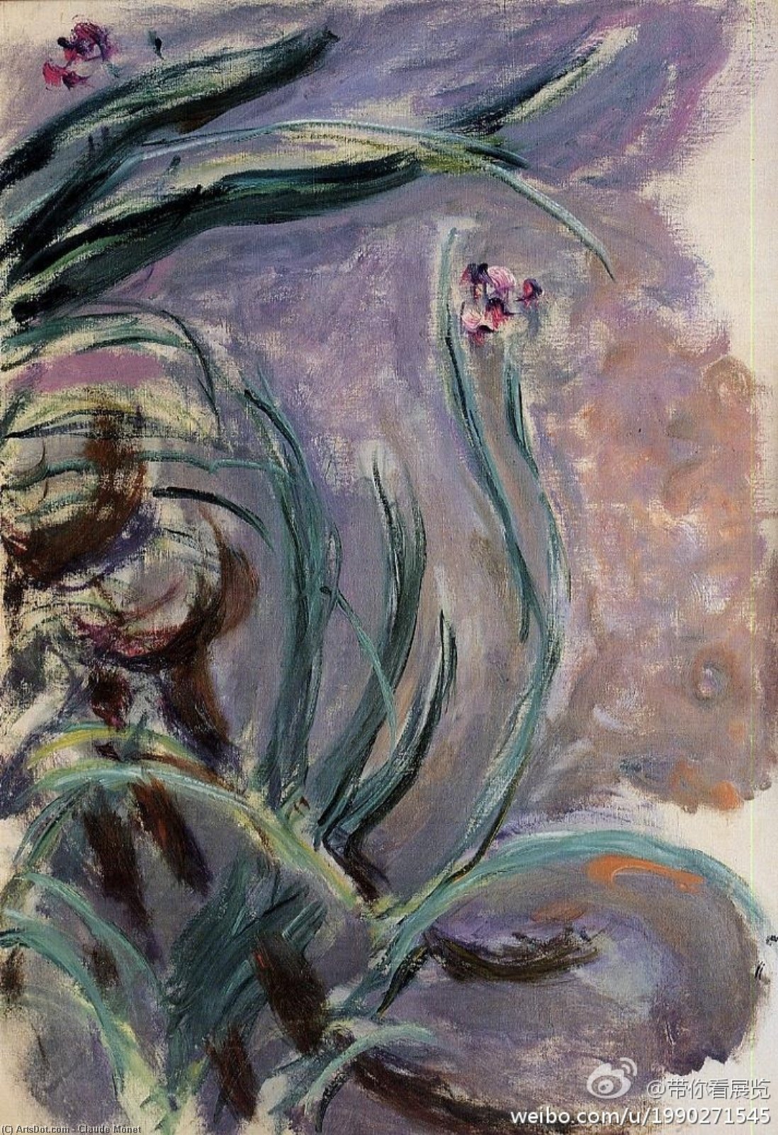 Irises — Claude Monet