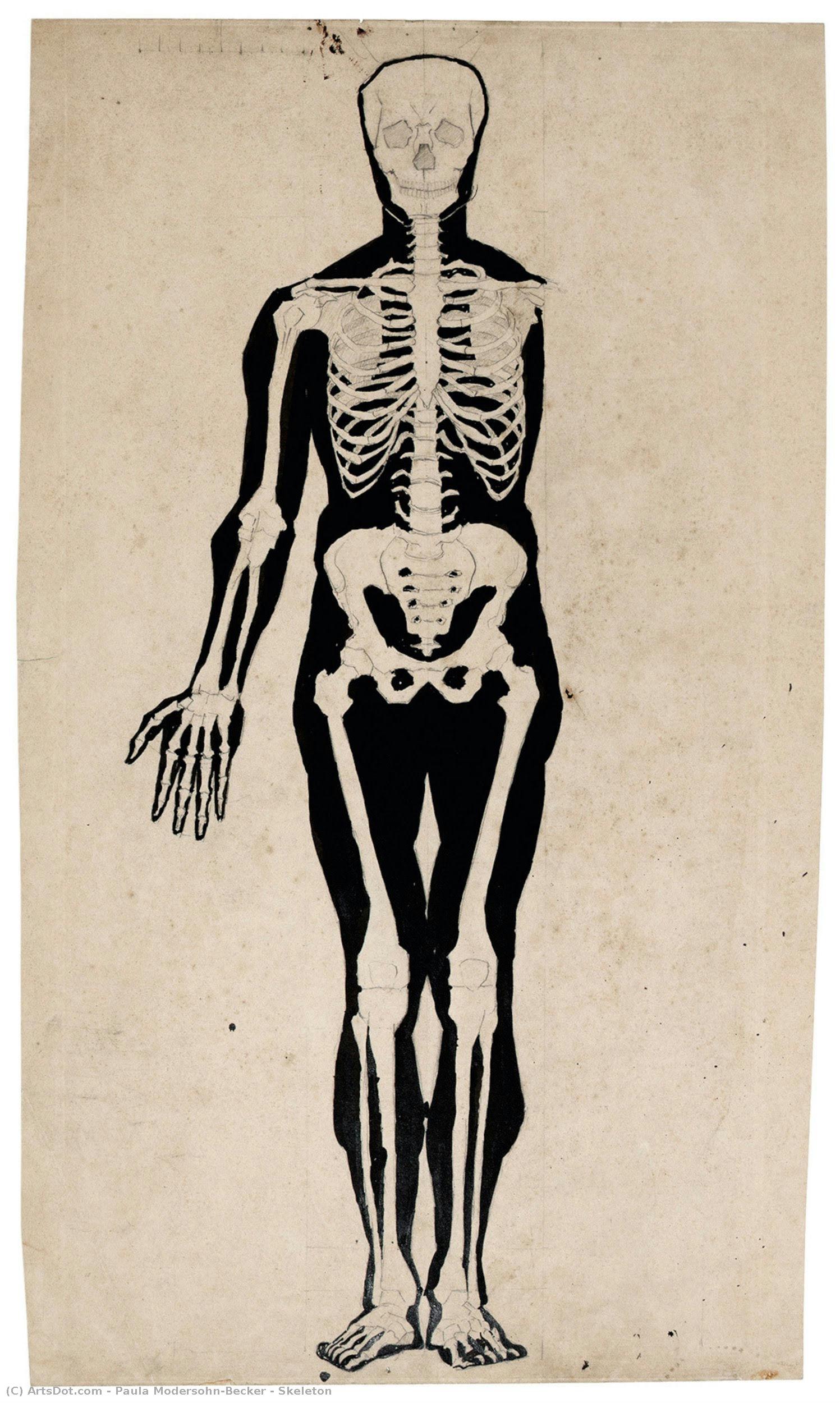 Skeleton — Paula Modersohn-becker