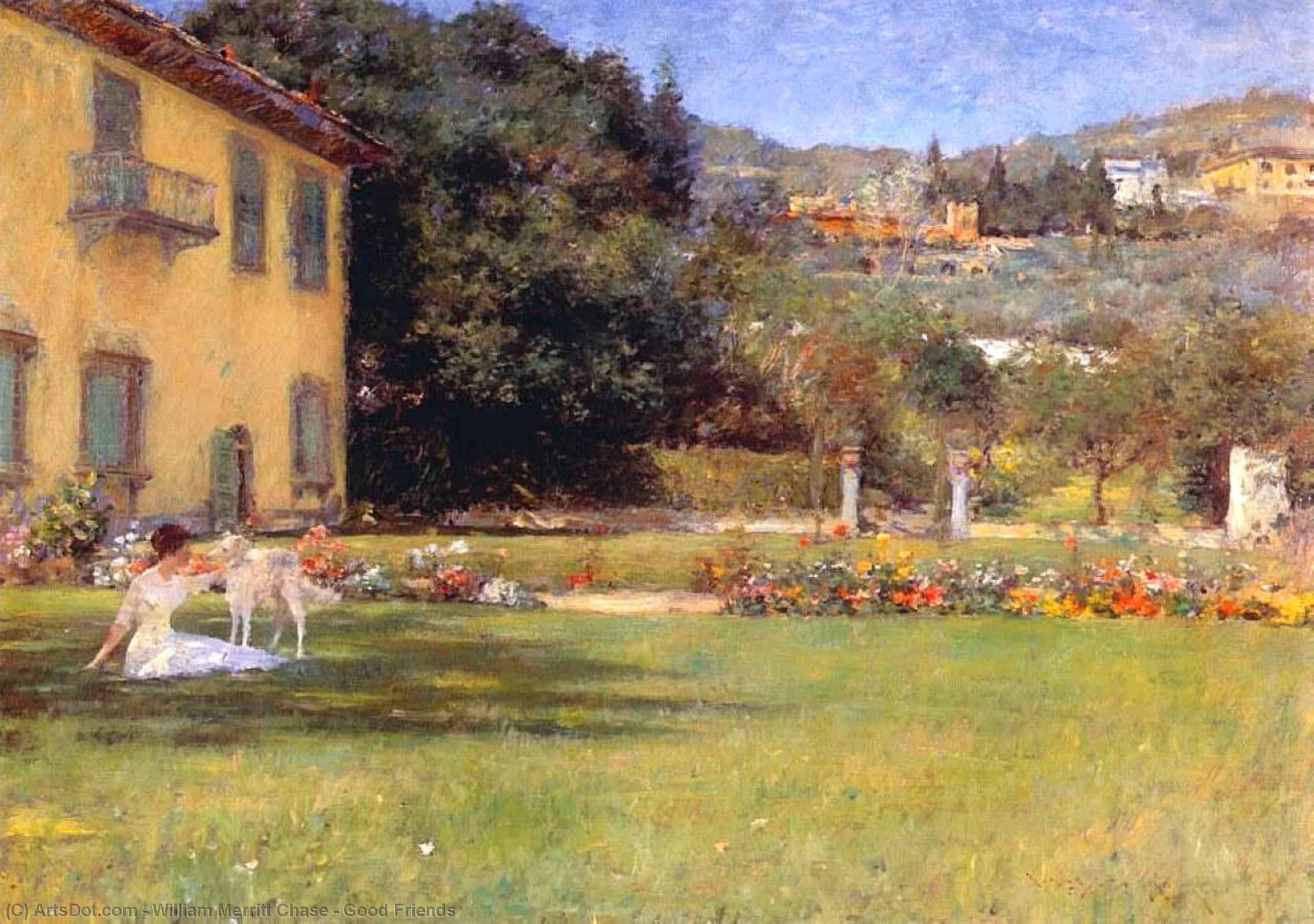 Hyvät Ystävät — William Merritt Chase