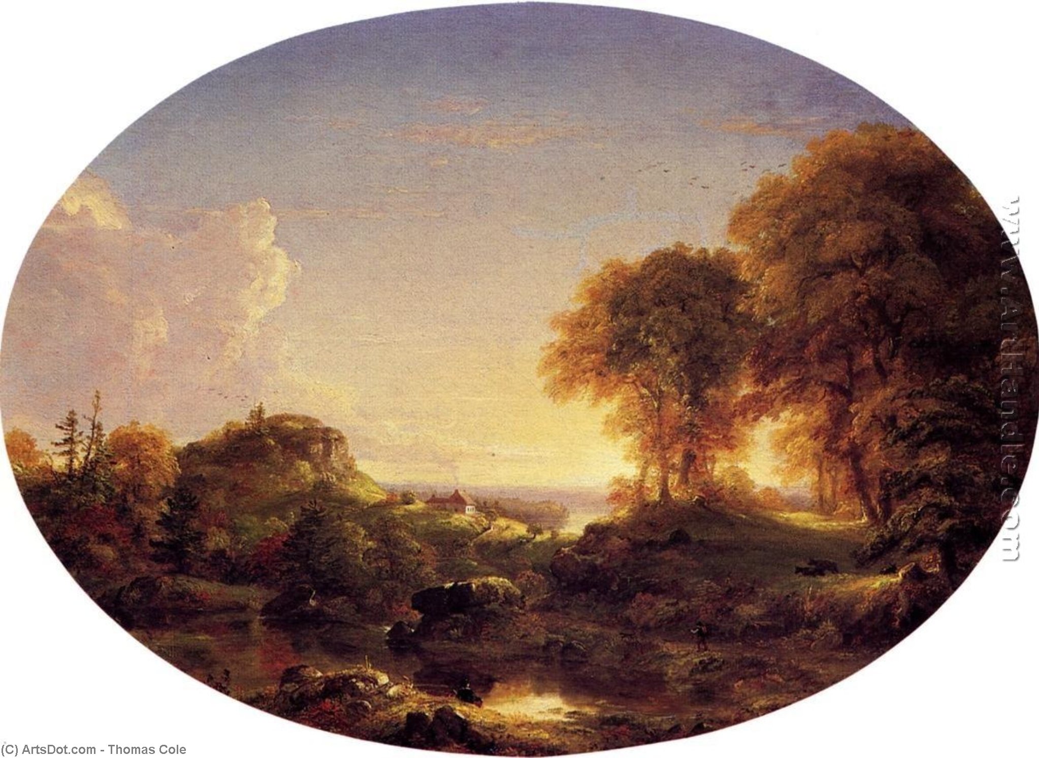 Catskill Landscape — Томас Кол