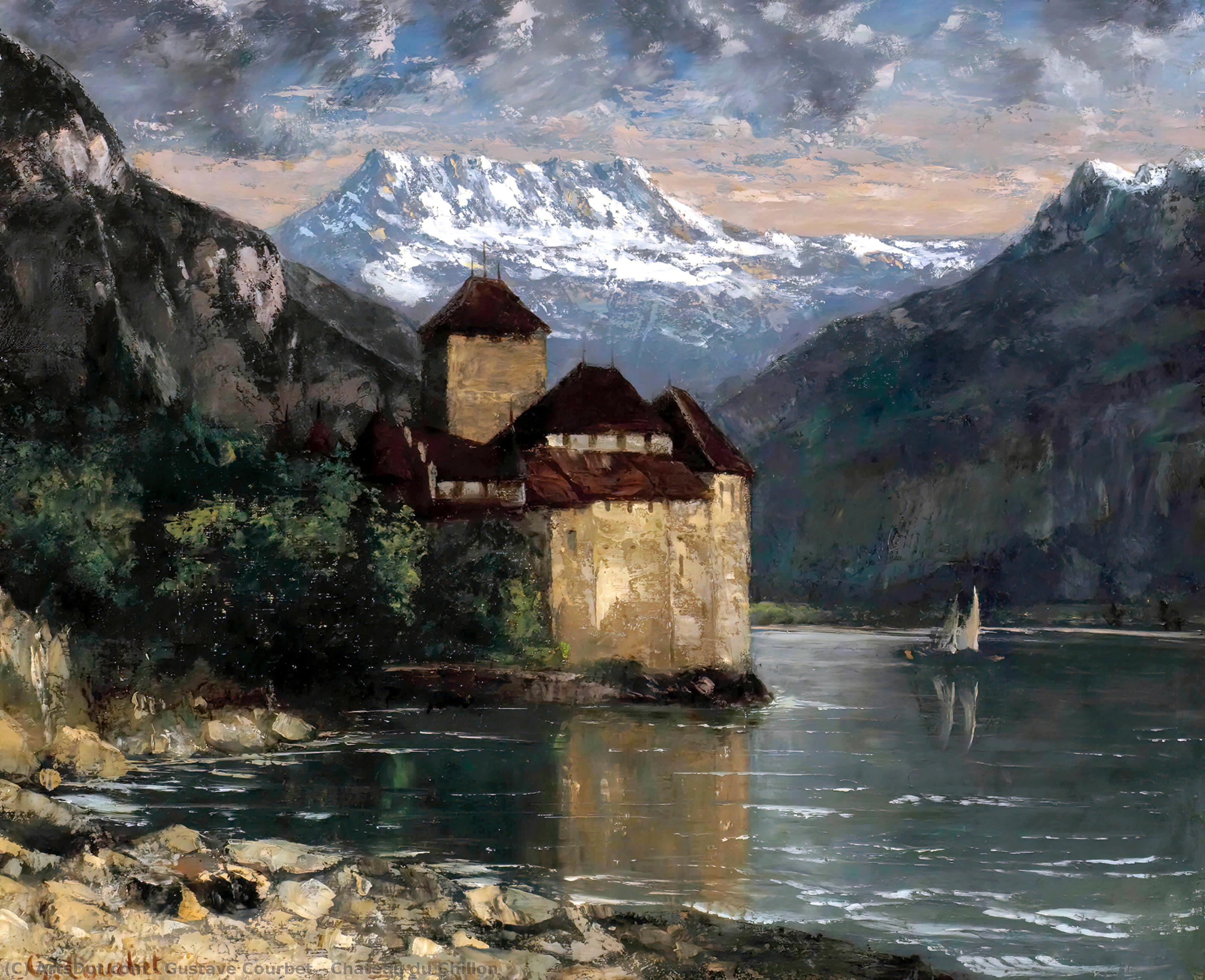 Château De Chillon — Gustave Courbet