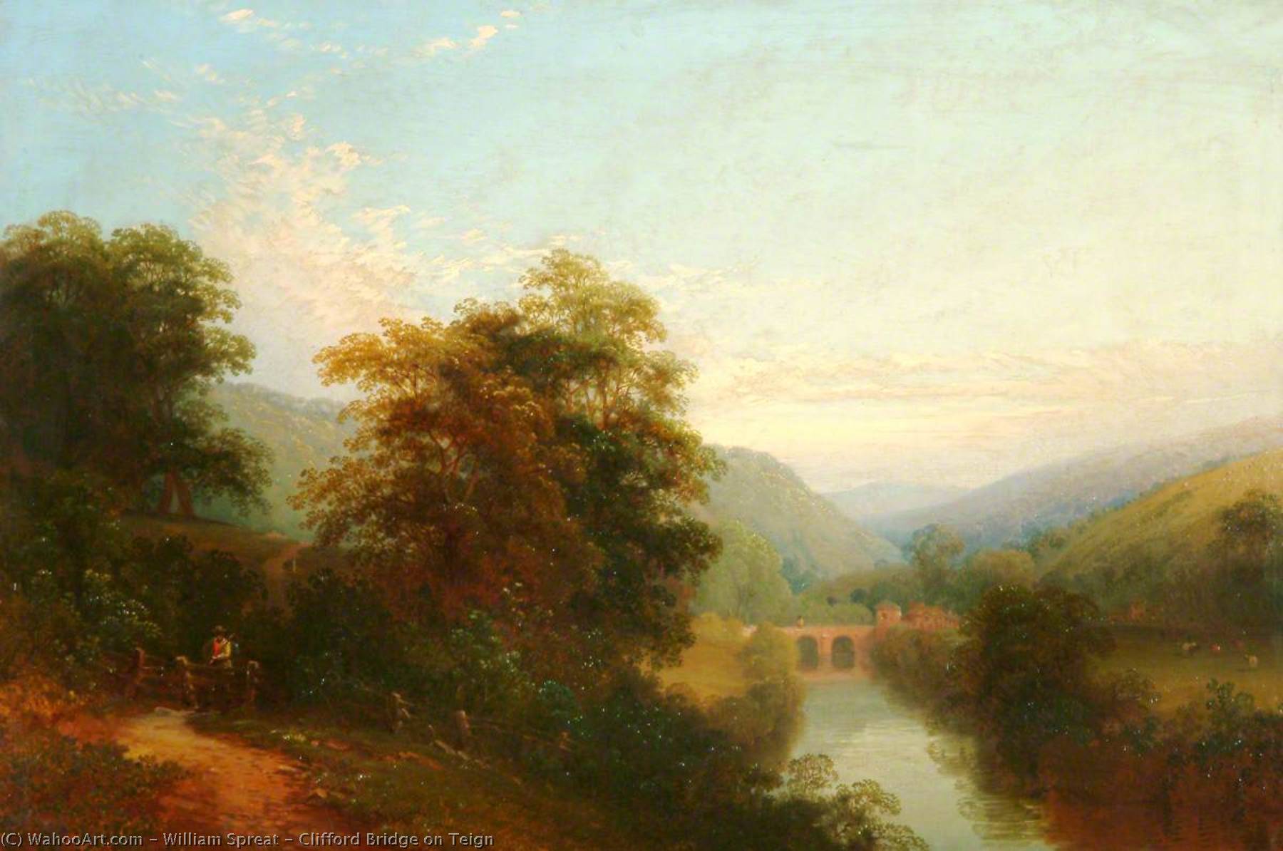 Clifford Bridge On Teign — William Spreat