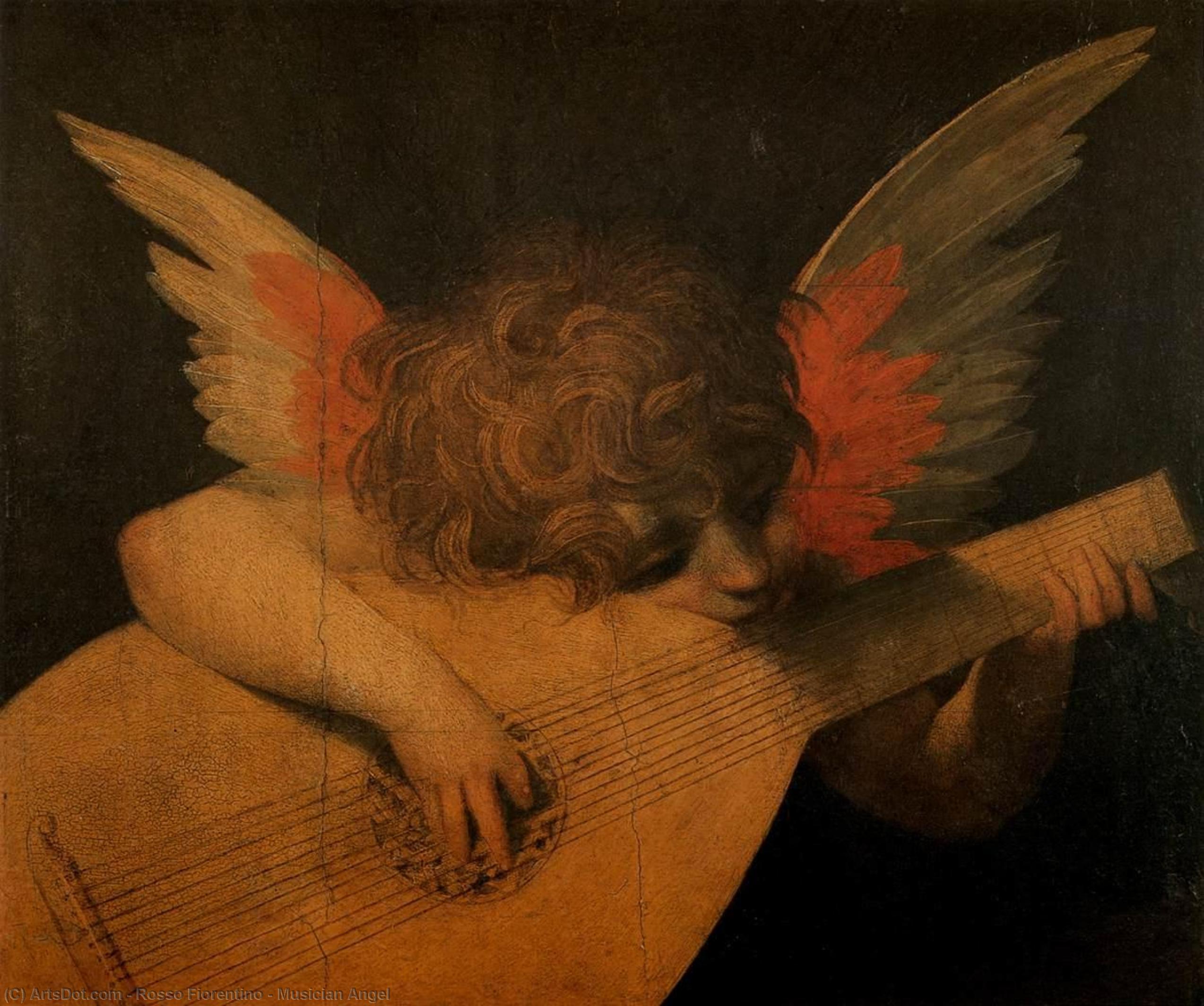 Musician Angel — Rosso Fiorentino